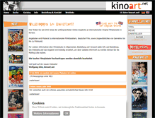 Tablet Screenshot of kinoart.net